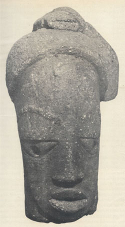 Terracotta head from Nok, Nigeria, ca. 300BC.