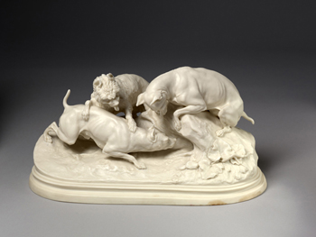 Fig 8. Chasse au Lapin, after Pierre Jules Mène, ca. 1860